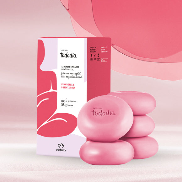 Jabón Tododia Frambuesa y Pimienta Rosa